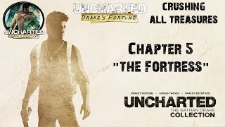 Uncharted Drakes Fortune Crushing Walkthrough Chapter 5 quotThe Fortressquot Nathan Drake Collection [upl. by Iams]