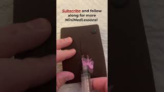 Injecting Lido Are you a medstudent pastudent or nursingstudent  Check out this channel [upl. by Sybille]