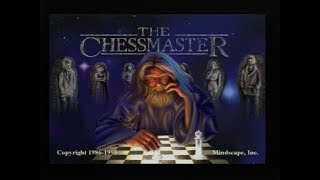 Gameplay Ps1  Chessmaster 3D PAL 1996 [upl. by Hsirt]