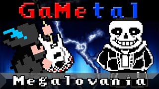 Megalovania Undertale  GaMetal [upl. by Enialedam172]