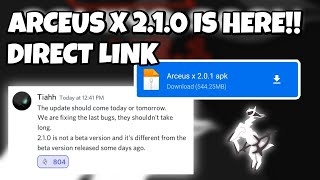 Arceus x 210 Latest Version Roblox Direct Link Mediafire [upl. by Ashlen314]