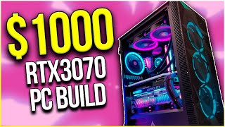 Best RTX 3070 Gaming PC Build in 2023 Under 1000 😱 [upl. by Ahseek]