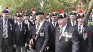 THE ROYAL REGIMENT OF FUSILIERS MARCH ON PARLIAMENT 18th October 2012 [upl. by Cicily]