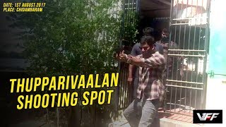 Thupparivaalan Shooting Spot [upl. by Andrel]