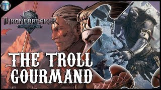 Thronebreaker The Witcher Tales  Puzzle The Troll Gourmand  No Commentary [upl. by Anoiek]