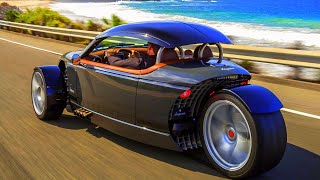 TOP 7 UNIQUE 3 WHEELED CARS EVER MADE [upl. by Norret]