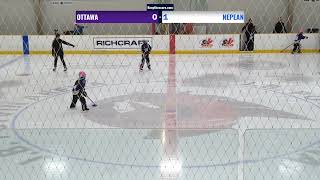 NCRRL Ringette  FUN3  Ottawa Ice Peltzer vs Nepean Ravens Green  20240928 [upl. by Arbua476]