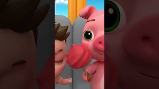 Wheels on the Bus Shorts  Nursery Rhymes and Kids Songs 3 [upl. by Zipah2]