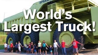 Worlds Largest Tandem Axle Rear Dumping Truck  The Terex Titan [upl. by Marleen]