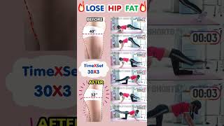 Exercise to Burn Hip Fat  Lose Hip Fat and Thighs [upl. by Earesed]