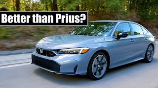 Review 2025 Honda Civic Hybrid  Better than Prius and Corolla [upl. by Noxas]