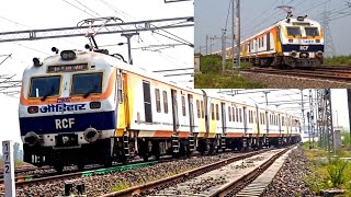 3 Different MEMU Express Train clips All MEMU Trains of UP [upl. by Toms]