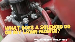 What Does A Solenoid Do On My Lawn Mower Lets Do This Together [upl. by Ytsur]