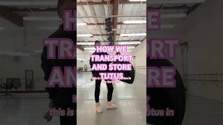 HOW WE TRANSPORTSTORE TUTUS ballerinaexplainedtutustransportdancercostumequestionballet [upl. by Osnola102]