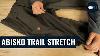 Fjallraven Womens Abisko Trail Stretch Trousers Review [upl. by Ettennad414]