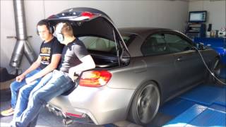 BMW F33 435i MPPK Dyno [upl. by Lesoj116]