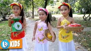 Ba Bà Đi Bán Lợn Con  Nhóm Thỏ Ngọc ♫ Bé MinChu ♫ NHẠC THIẾU NHI [upl. by Aneer]