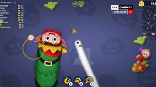 worm zone  1000 coins collected  2 neweventgameplay  wormszoneiobigsnakeskills  newgameplay [upl. by Aliber]