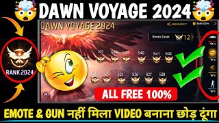 DAWN VOYAGE 2024 FREE FIRE DAWN VOYAGE 2024 EVENT  RANK 2024 HEROIC TOKEN KAISE lE DAWN VOYAGE 2024 [upl. by Cuttie]