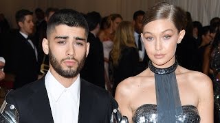 Zayn Malik amp Gigi Hadid Make Red Carpet Debut at 2016 Met Gala [upl. by Cleve422]