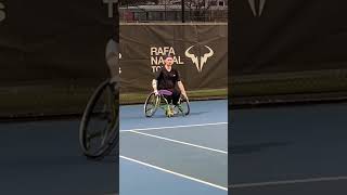 travelling to play wheelchair tennis disability fshd tennis [upl. by Chrissy]