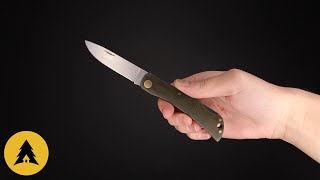 Складной нож Boker Rangebuster сталь N690 рукоять Green Micarta [upl. by Anitsirt]