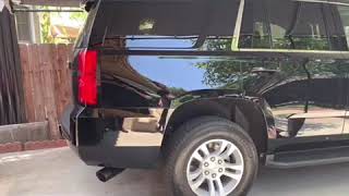 2019 Tahoe Magnaflow with Muffler and Rear Cat Removed [upl. by Aihsat]