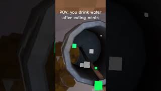 You drink water after eating mints pov gorillatag gtag vr shorts [upl. by Adnoma177]