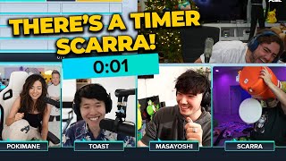 Scarra Gets a Little Thirsty on the Game Show [upl. by Ahsercal436]