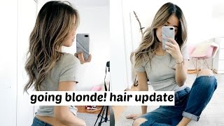 Going Balayage Blonde From Dark Hair  Care Cost amp More  rachspeed [upl. by Audry]