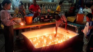 Loy Krathong in a basin [upl. by Nho]