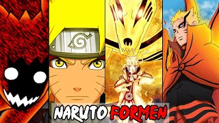 ALLE 19 Formen und Transformationen von Naruto ERKLÄRT  Naruto [upl. by Cerallua]