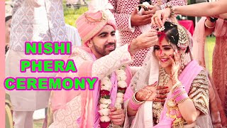 PHERA CEREMONY JOOTA CHURAI RASAM WEDDING Pt2 NISHI ATHWANI pranish [upl. by Mcclure837]