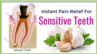 Sensitive teeth 5 Effective home remedy for immediate pain relief [upl. by Casady]