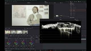 Uso del Waveform Monitor en Davinci Resolve [upl. by Ateuqram]