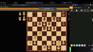 Gamezer Chess ➽ＬＩＮＫ➤ Vs Snaa22 [upl. by Yenaj]