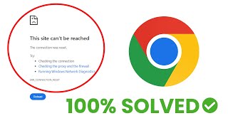 How to Fix This Site Cant Be Reached Error in Google Chrome on Windows 111078  2024 Without VPN [upl. by Wende]