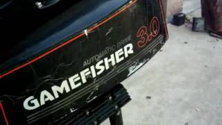 3 hp gamefisher outboard [upl. by Esir191]