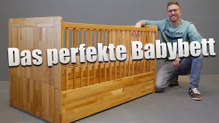 Väter aufgepasst Das perfekte Babybett zum selber bauen [upl. by Alaet160]