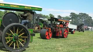 Elvaston Steam 2023  Steam Traction Engines at the show [upl. by Snowman]