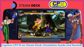 Capcom CPS III on Steam Deck Steam Deck Final Burn Neo Emulation Guide and Tutorial [upl. by Eimirej]