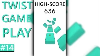 TWIST by Ketchapp  High Score 600 636  Android Gameplay Video [upl. by Idner]