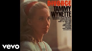 Tammy Wynette  DIVORCE Official Audio [upl. by Arretahs658]