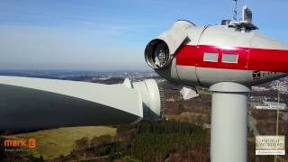 Errichtung einer Windkraftanlage Enercon E115 Lüdenscheid [upl. by Bobette]