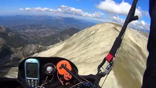 Paragliding St Andre les Alpes Classic Route North to Embrun [upl. by Budde]