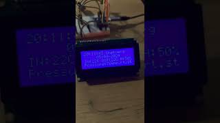 Weather station update arduinoproject [upl. by Lecrad]