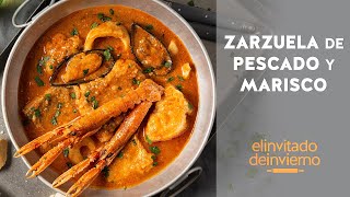 Zarzuela de pescado y marisco sencilla y deliciosa [upl. by Hayidah]