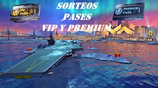 SORTEO 3 PASES DE BATALLA VIP Y PREMIUM TRAEMOS EL RF TYPHOON F16C Y KA90  Modern Warships [upl. by Nilknarf727]