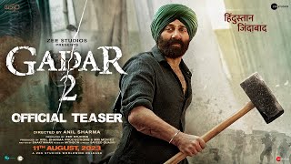 Gadar 2 Teaser  In Cinemas 11th August  Sunny Deol  Ameesha Patel  Anil Sharma [upl. by Rehotsirhc]