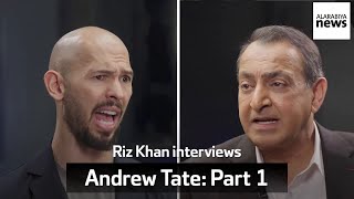 Andrew Tate Breaks Down IsraelGaza Gender Roles And More  The Full Interview With Riz Khan Part 1 [upl. by Anivla994]